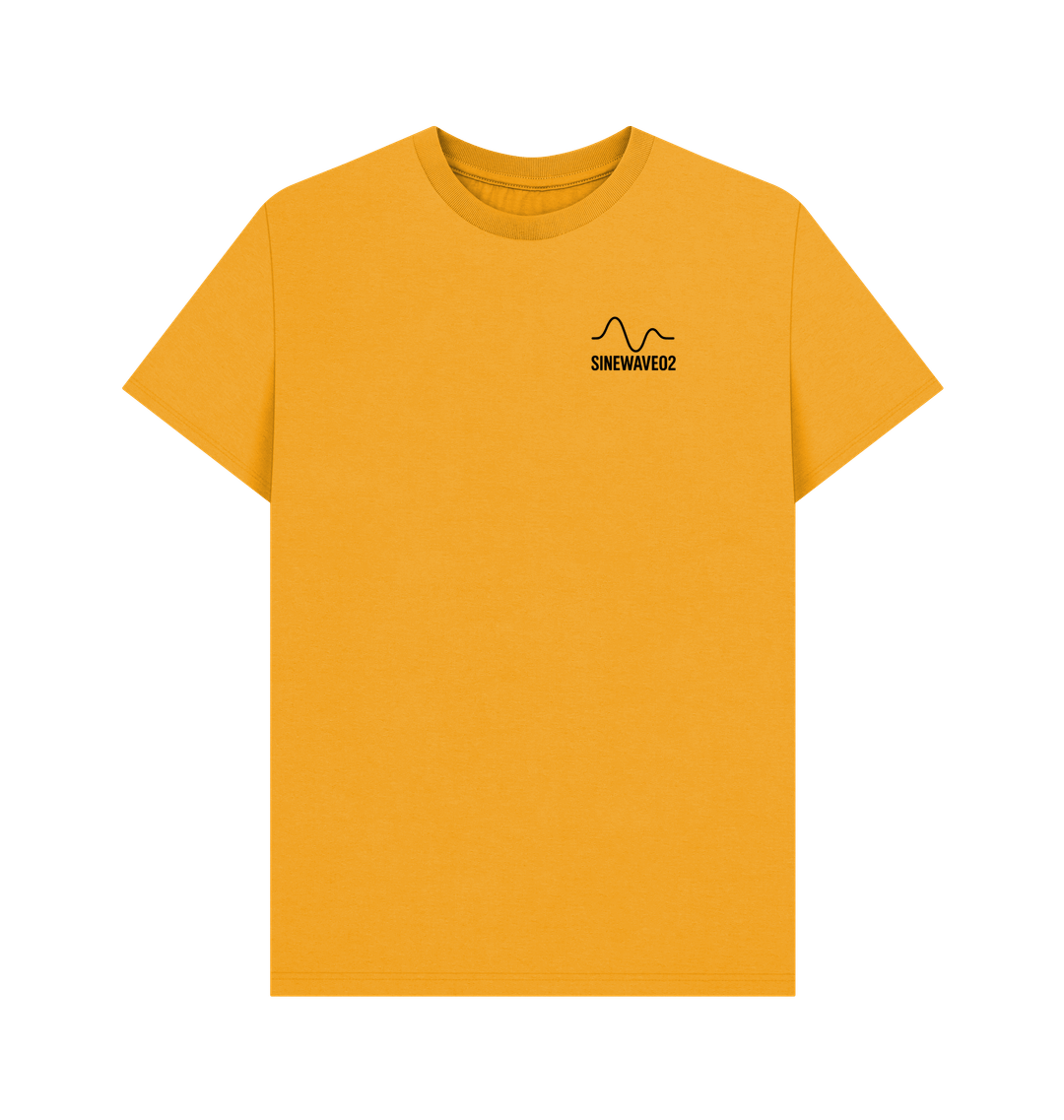 Mustard Printed T-shirt Front