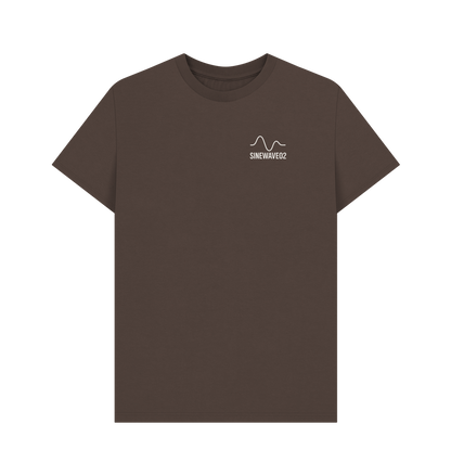 Chocolate Printed T-shirt Front