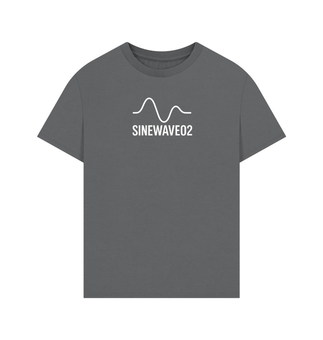 Slate Grey Printed T-shirt Front